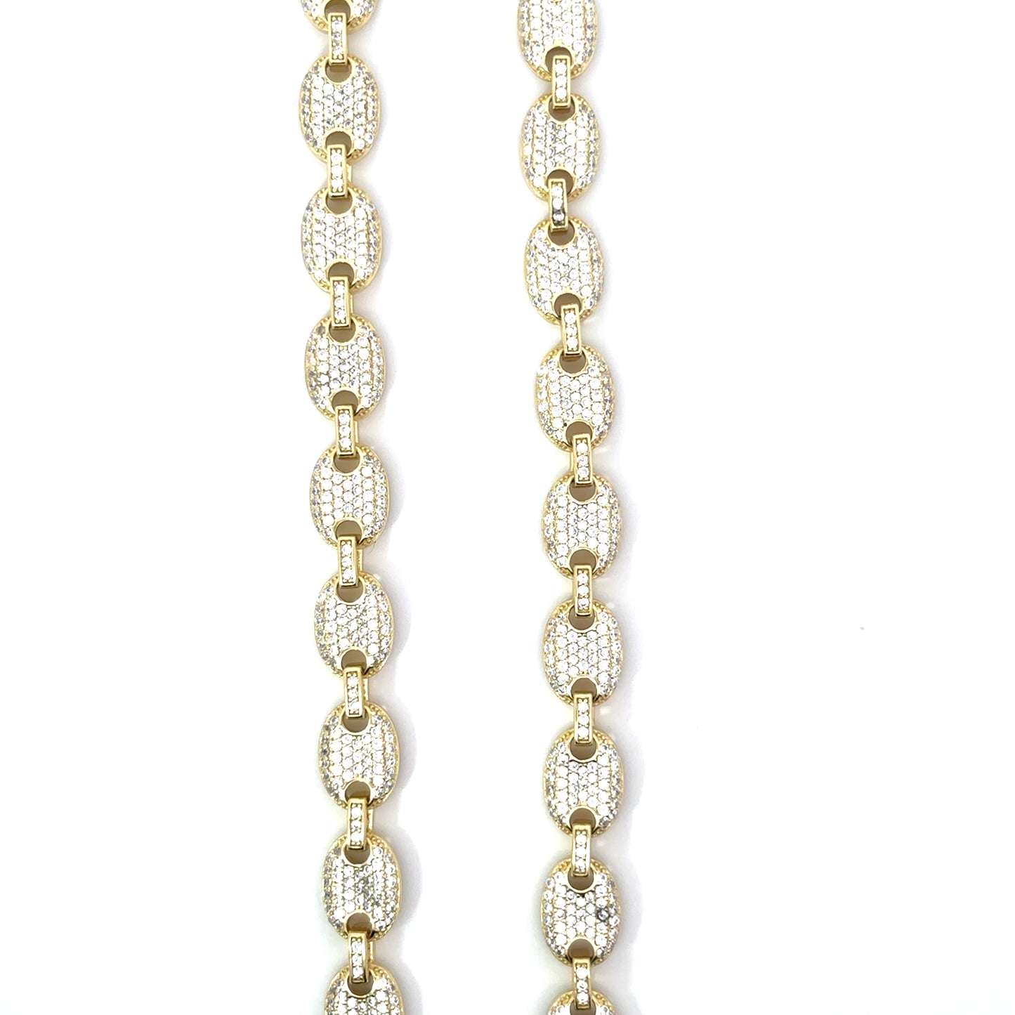 Icedout Yellow Puff Gucci Necklace