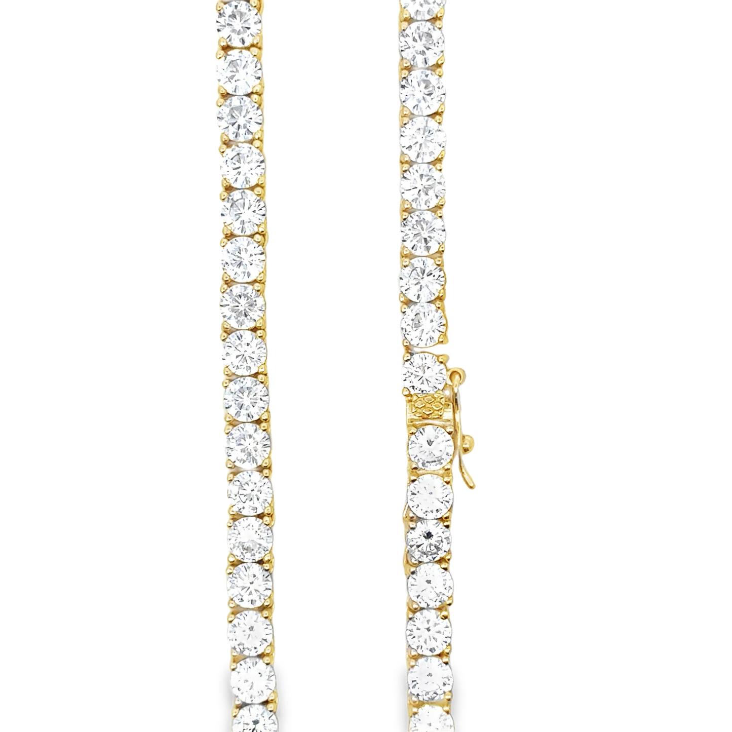 Icedout Yellow Tennis Necklace