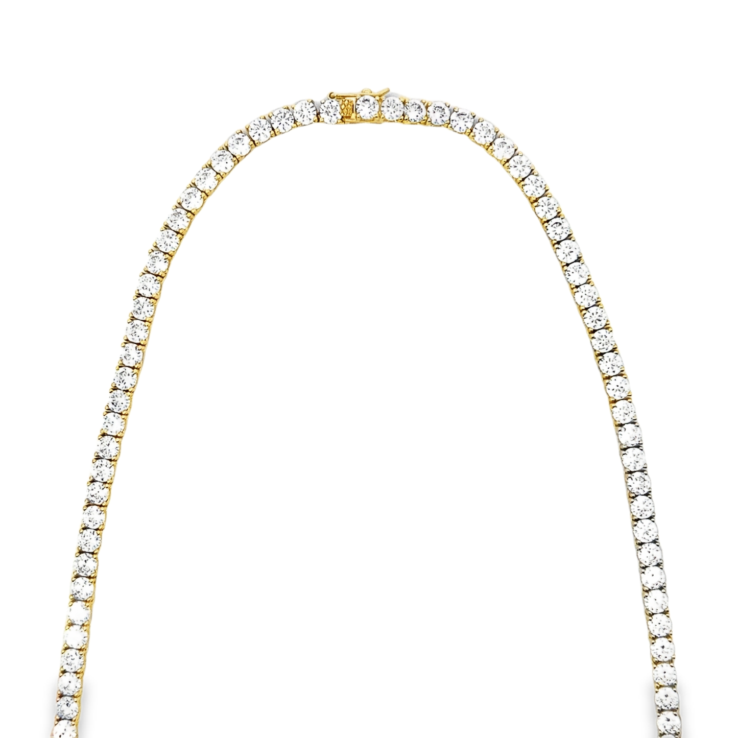Icedout Yellow Tennis Necklace