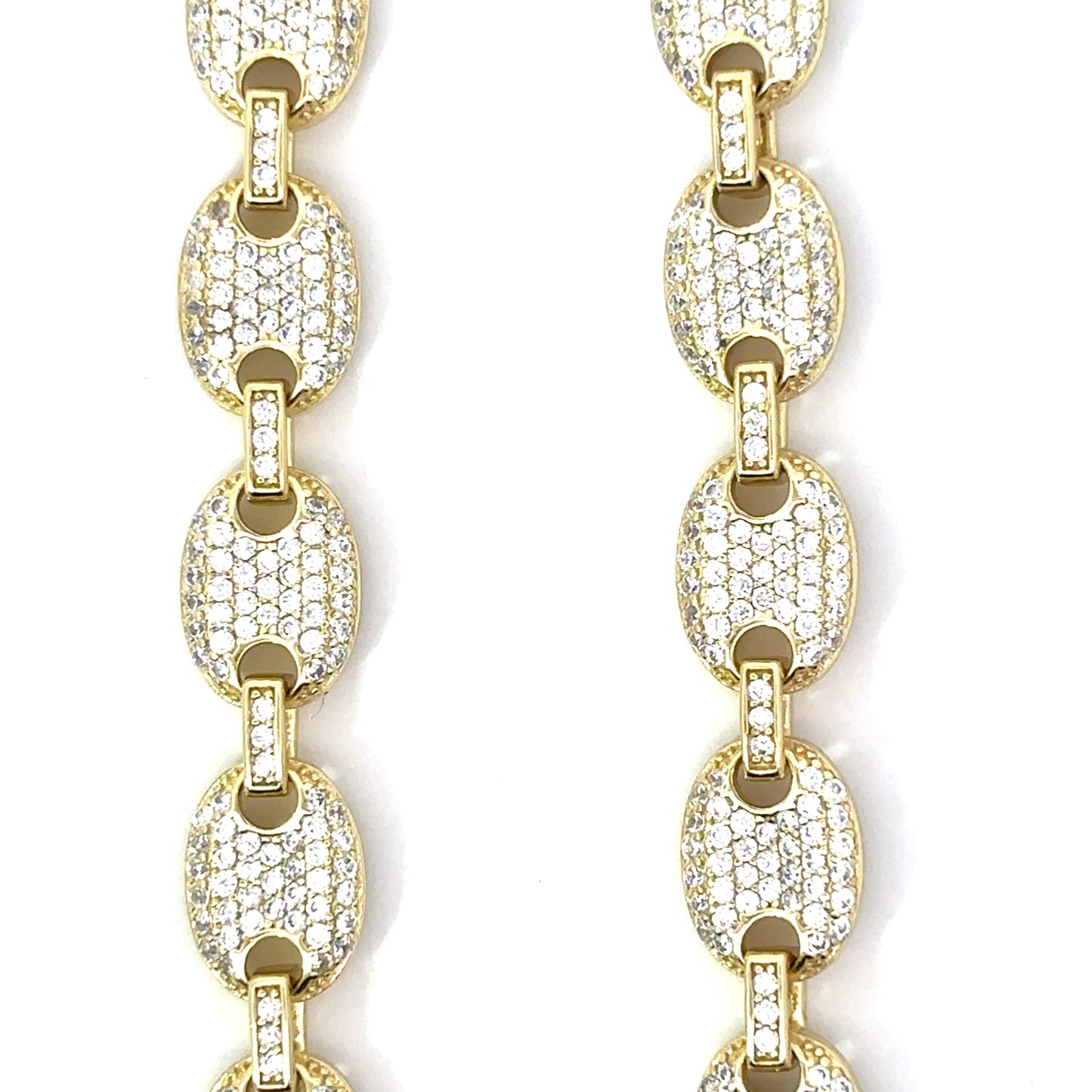 Icedout Yellow Puff Gucci Necklace