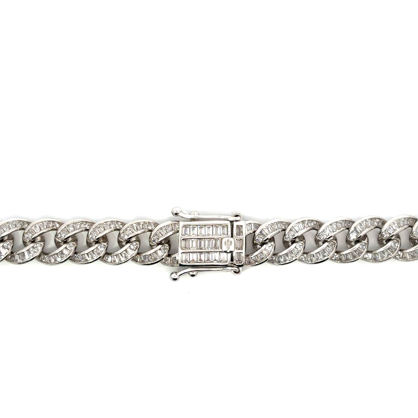 Icedout Baguette Cuban Necklace