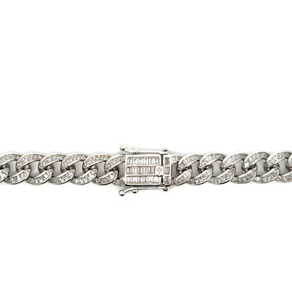 Icedout Baguette Cuban Necklace