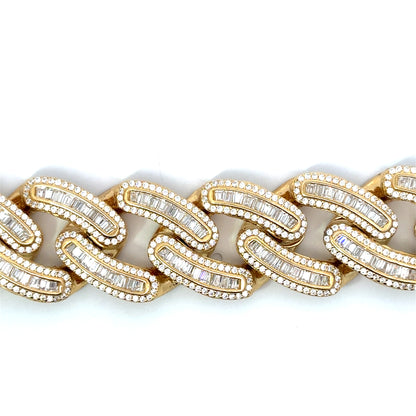 Icedout Baguette Cuban Bracelet
