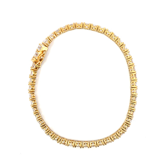 Icedout Yellow Tennis Bracelet