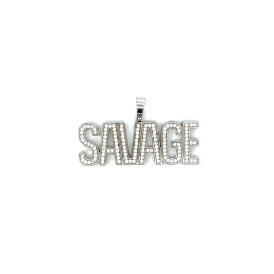 Icedout Savage Pendant