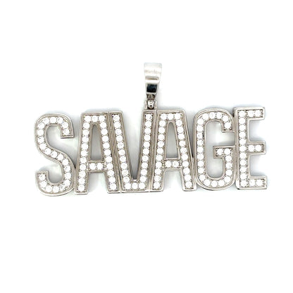 Icedout Savage Pendant