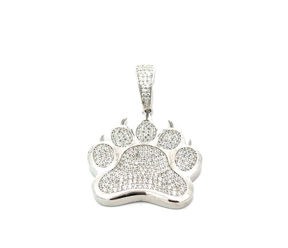 Icedout Tiger Paw Pendant