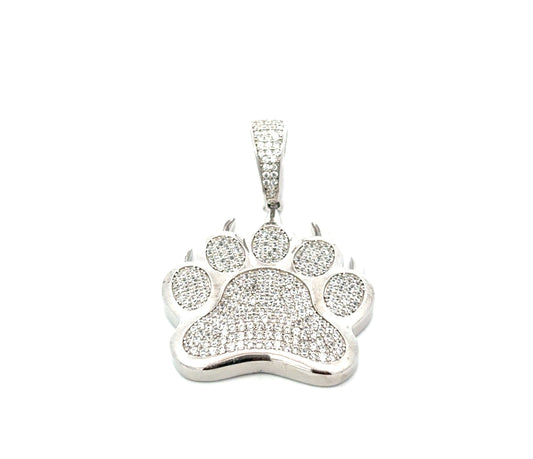 Icedout Tiger Paw Pendant
