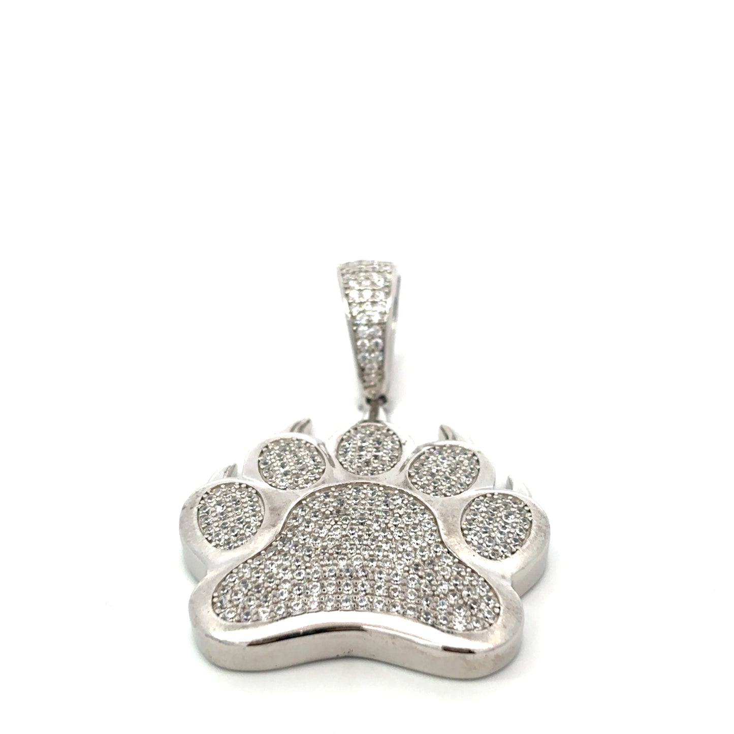 Icedout Tiger Paw Pendant