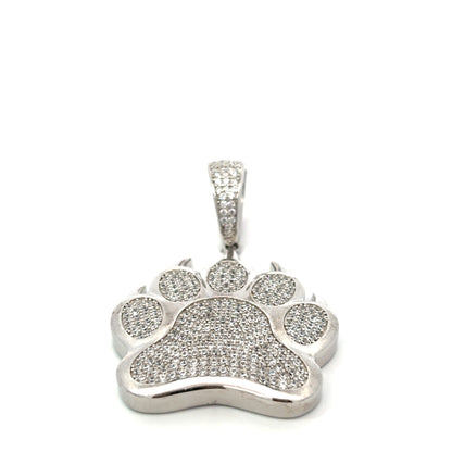 Icedout Tiger Paw Pendant