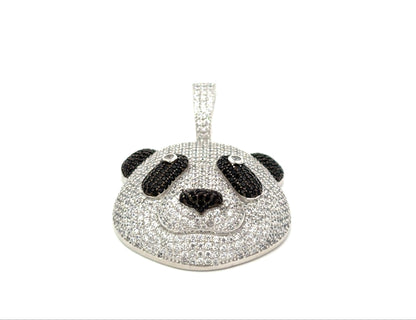 Icedout Panda Pendant