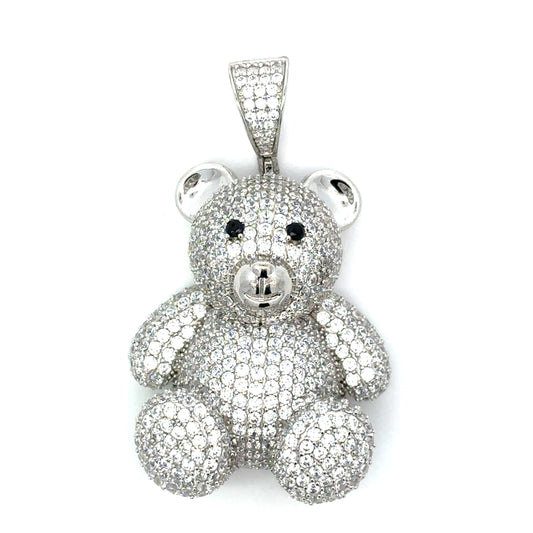 Icedout Big Teddy Bear Pendant