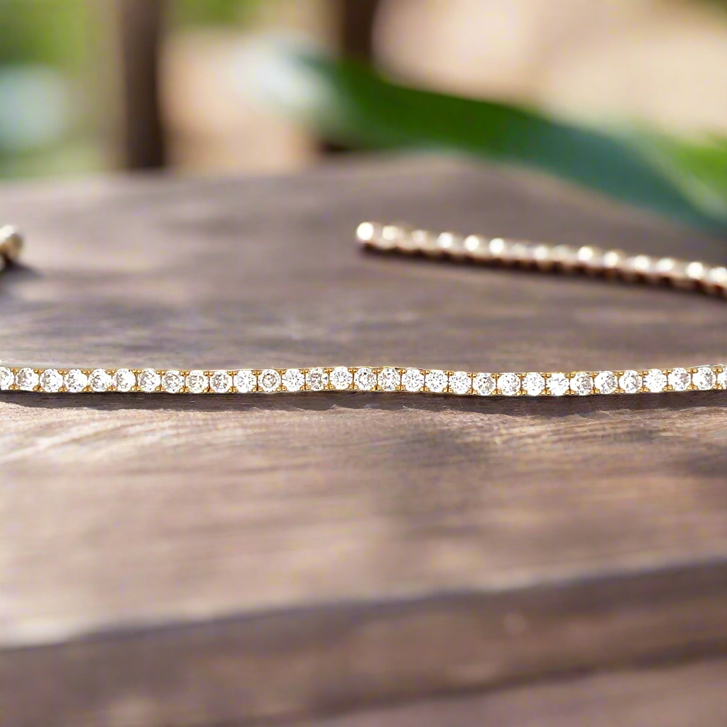 Icedout Yellow Tennis Bracelet