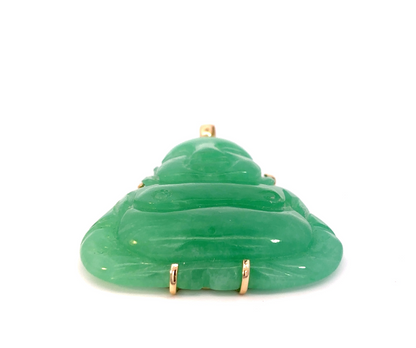 10k Green Jade Buddha