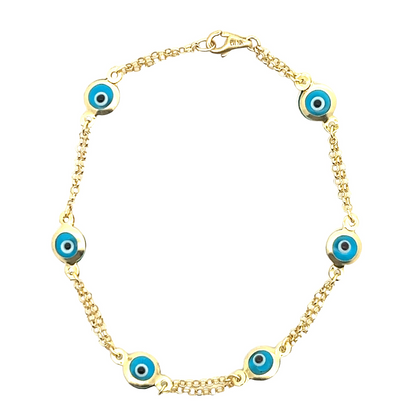 Protective Eye Charm Bracelet